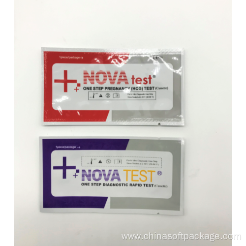 One step Rapid Diagnostic Test Pouch Packaging Bags